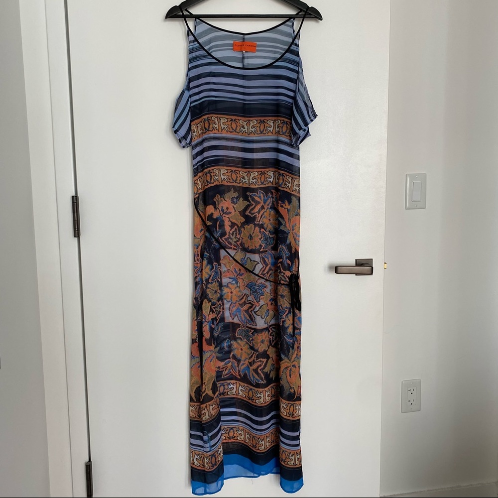 Clover Canyon printed maxi dress size M